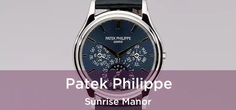 Patek Philippe Sunrise Manor